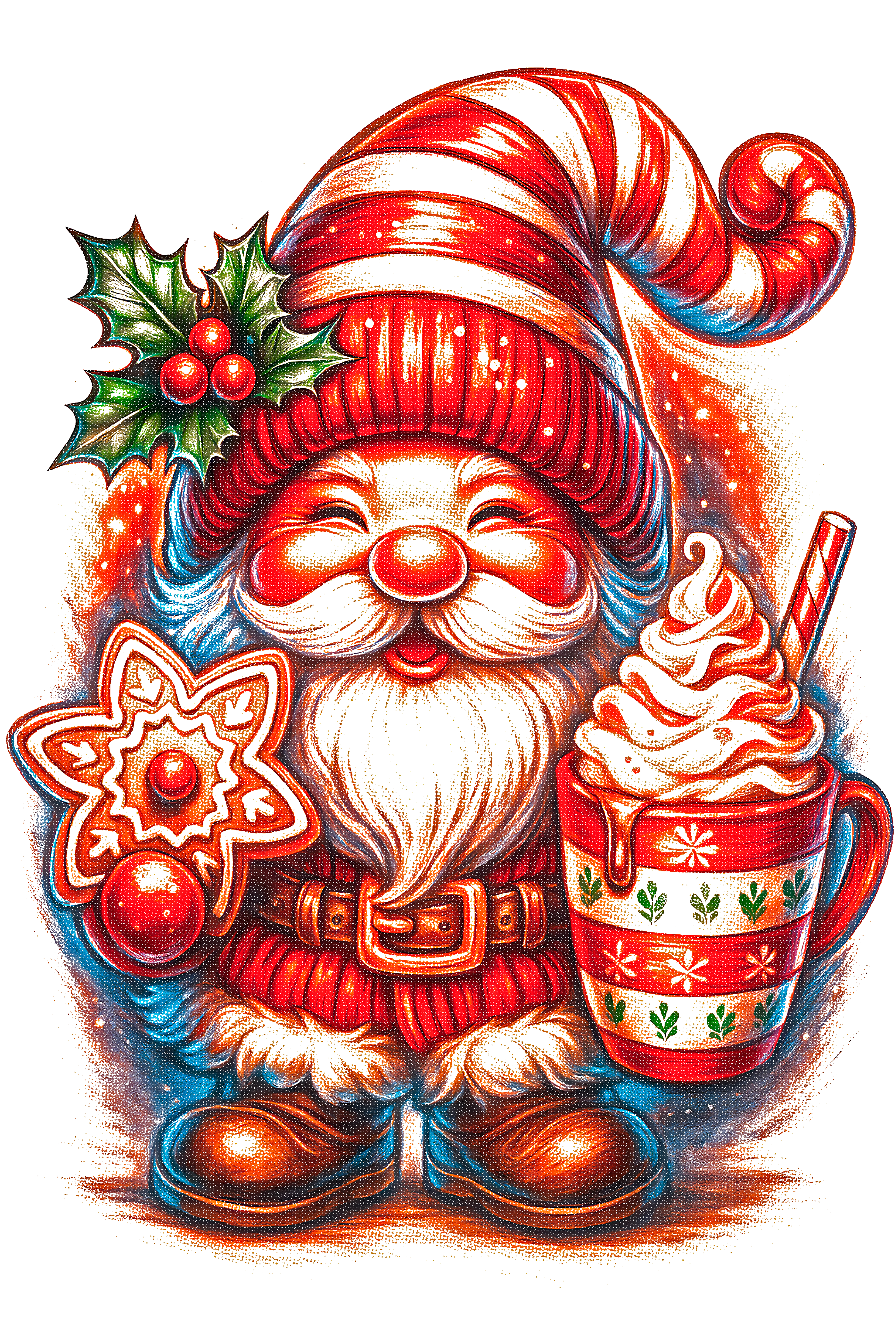 Christmas_18 "Halftone" (White_Backround)