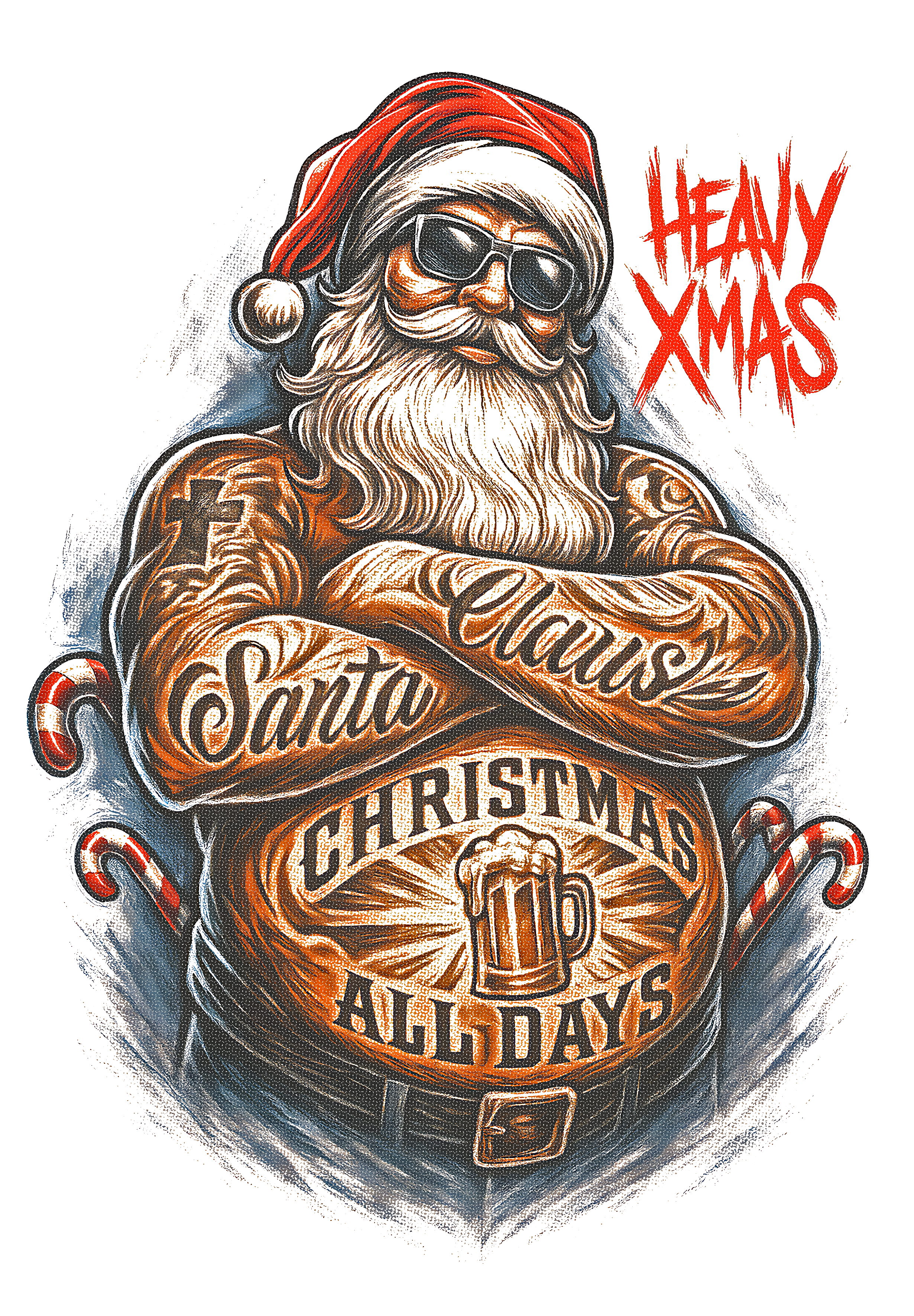 Christmas_12 "Halftone" (White_Backround)