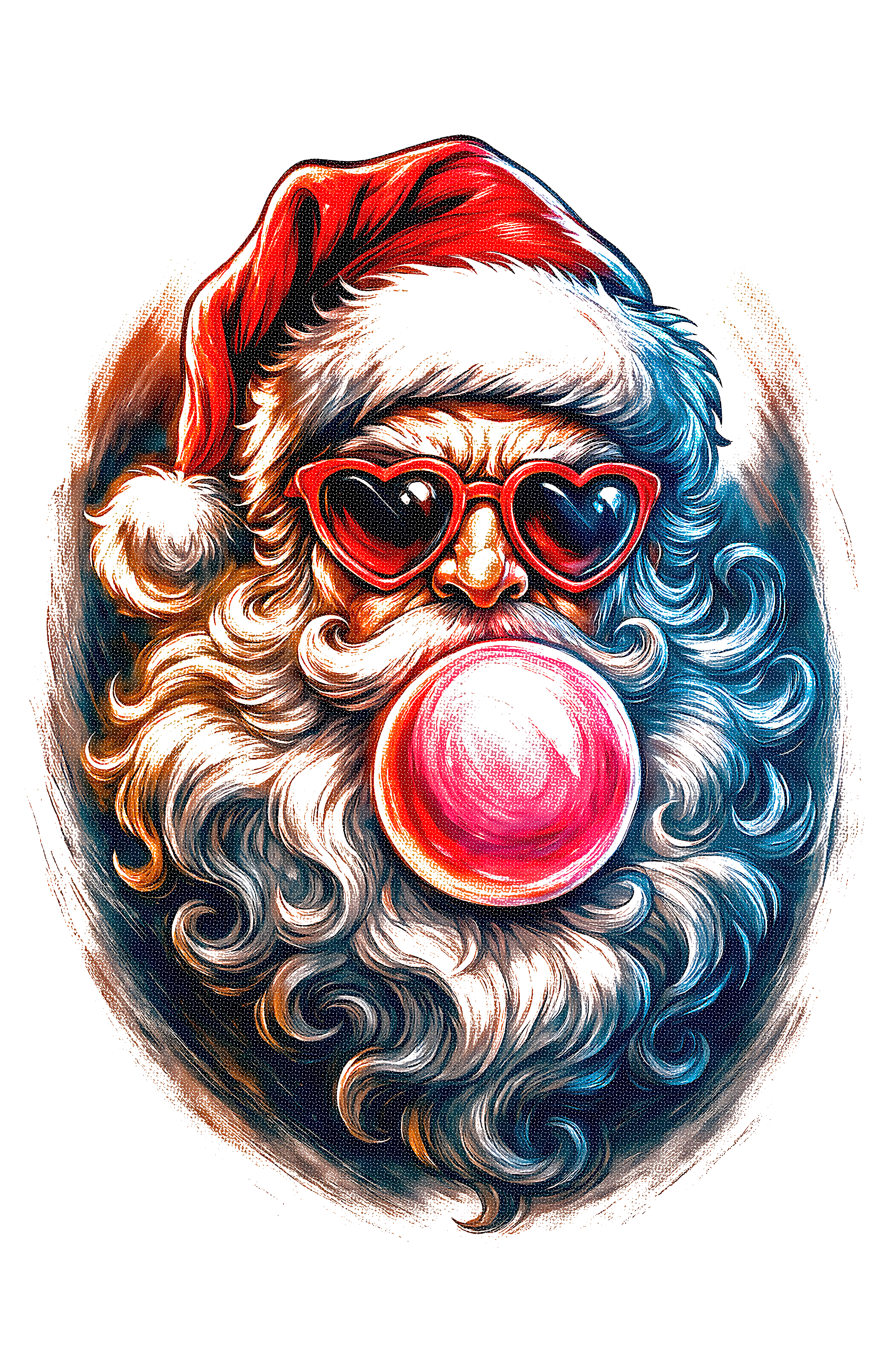 Christmas_8 "Halftone" (White_Backround)
