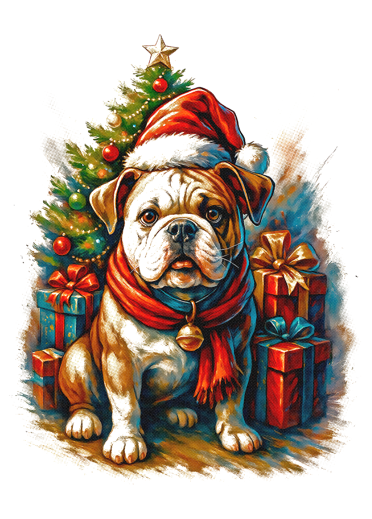 Christmas_6 "Halftone" (White_Backround)