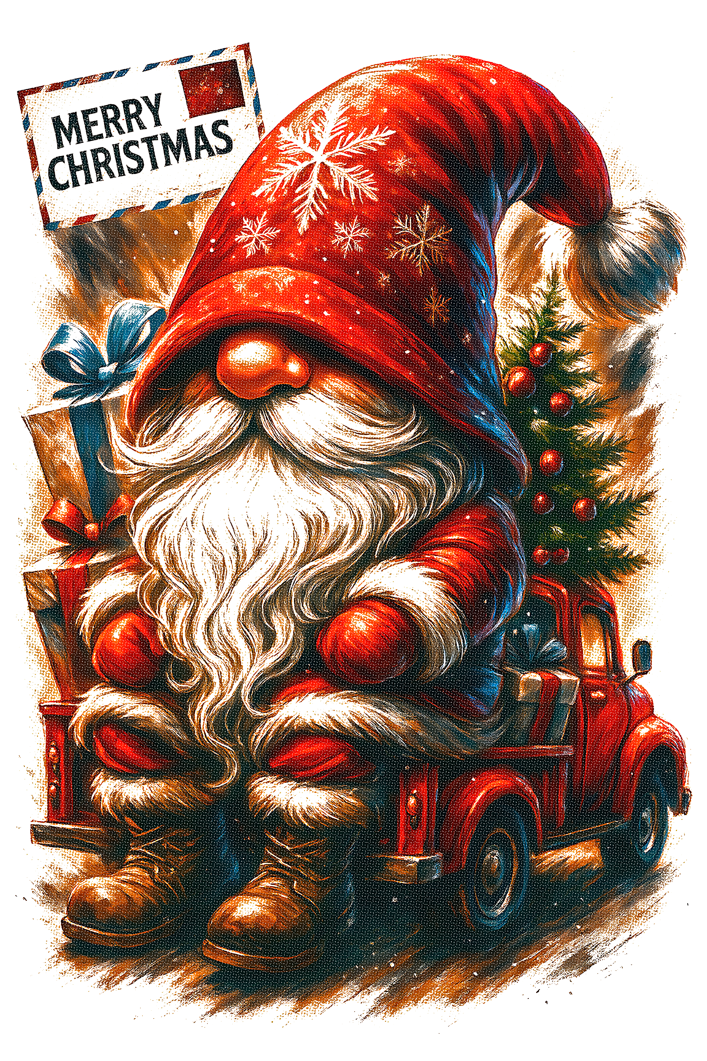 Christmas_33 "Halftone" (White_Backround)