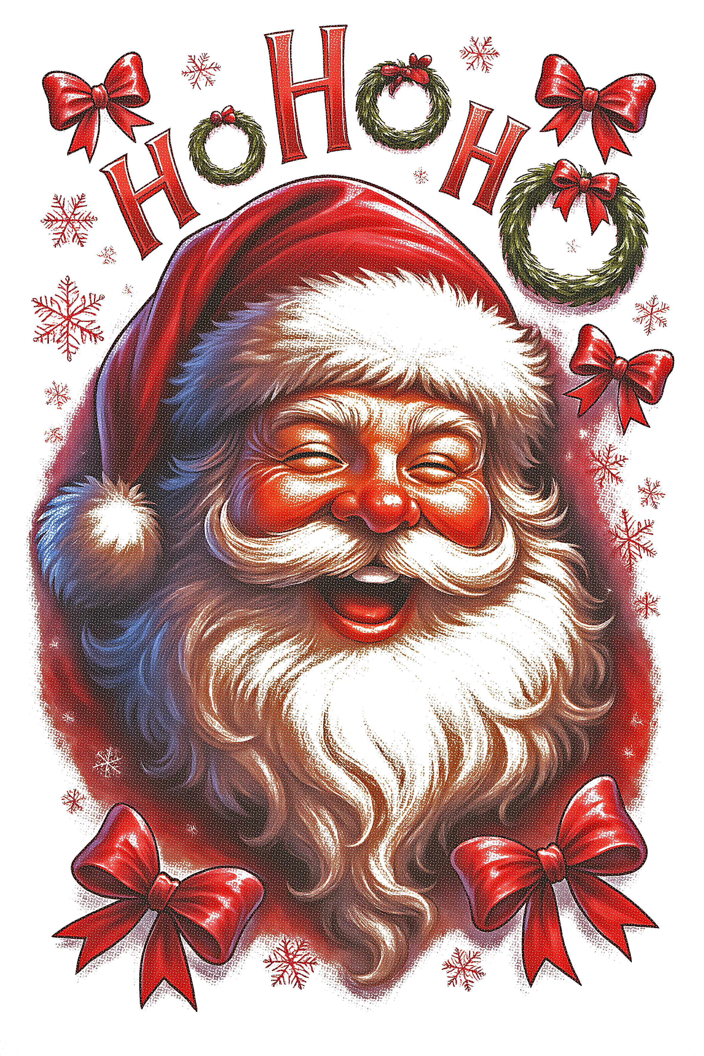 Christmas_45 "Halftone" (White_Backround)