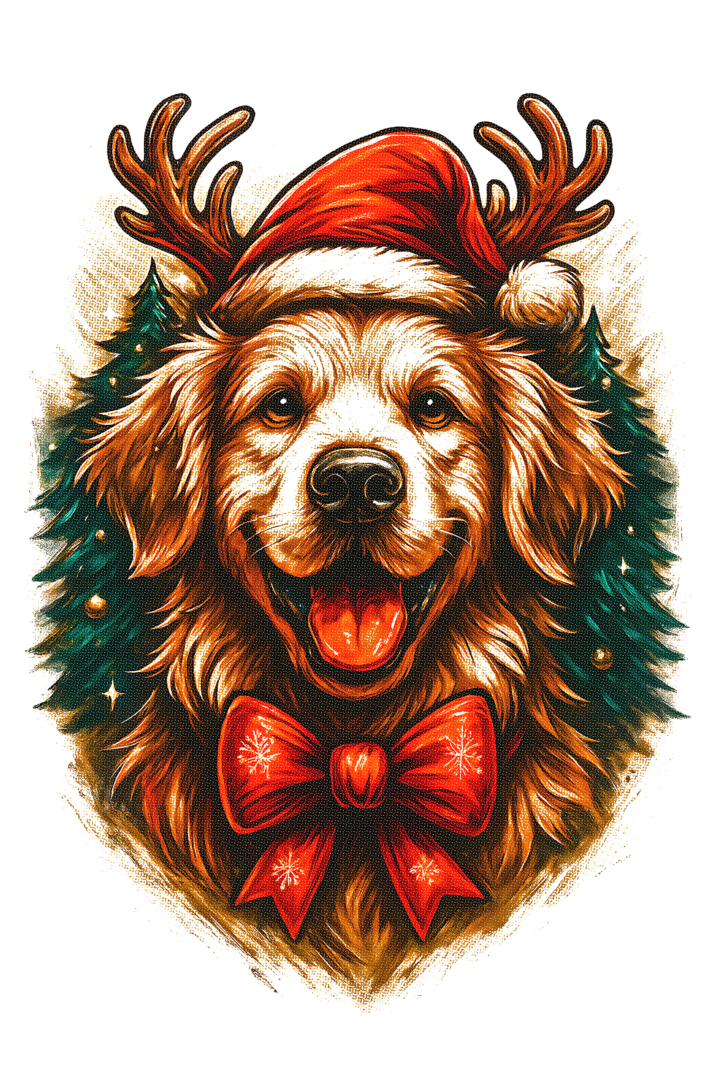 Christmas_47 "Halftone" (White_Backround)