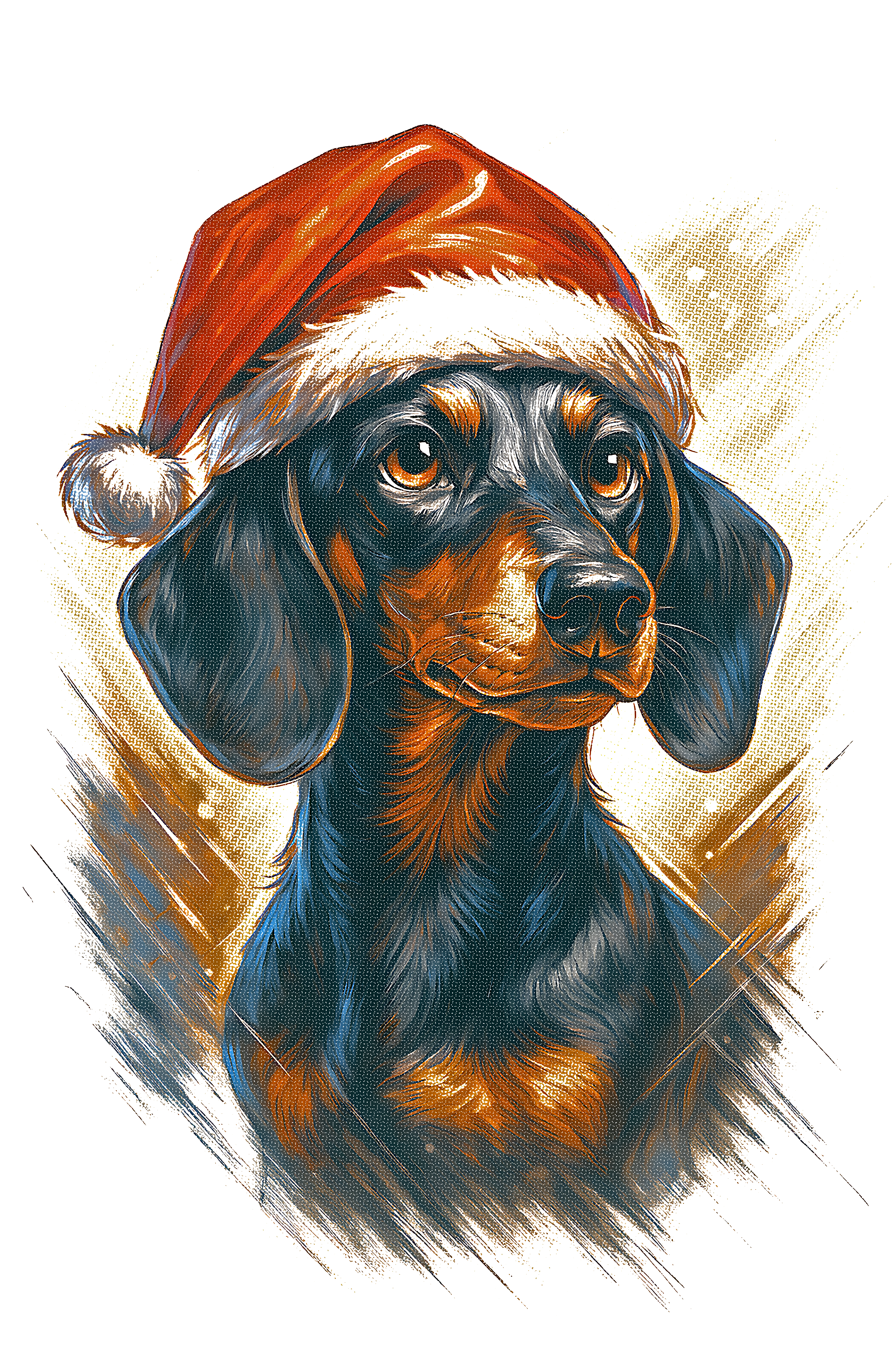 Christmas_51 "Halftone" (White_Backround)