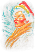 Christmas_3 "Halftone" (Black_Backround)