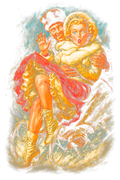 Christmas_9 "Halftone" (Black_Backround)