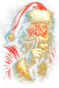 Christmas_4 "Halftone" (Black_Backround)
