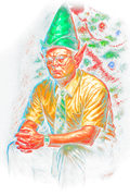 Christmas_25 "Halftone" (Black_Backround)