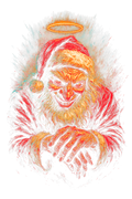 Christmas_40 "Halftone" (Black_Backround)