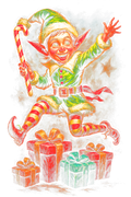 Christmas_48 "Halftone" (Black_Backround)