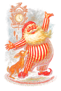Christmas_49 "Halftone" (Black_Backround)