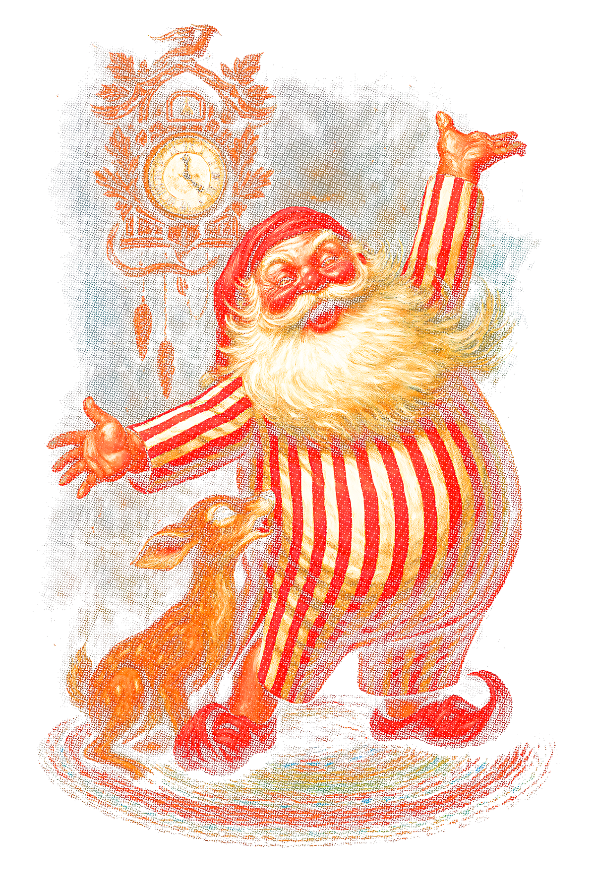 Christmas_49 "Halftone" (Black_Backround)