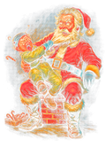 Christmas_41 "Halftone" (Black_Backround)