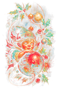 Christmas_44 "Halftone" (Black_Backround)