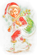 Christmas_53 "Halftone" (Black_Backround)