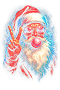 Christmas_64 "Halftone" (Black_Backround)