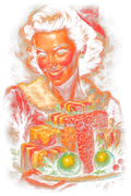 Christmas_63 "Halftone" (Black_Backround)