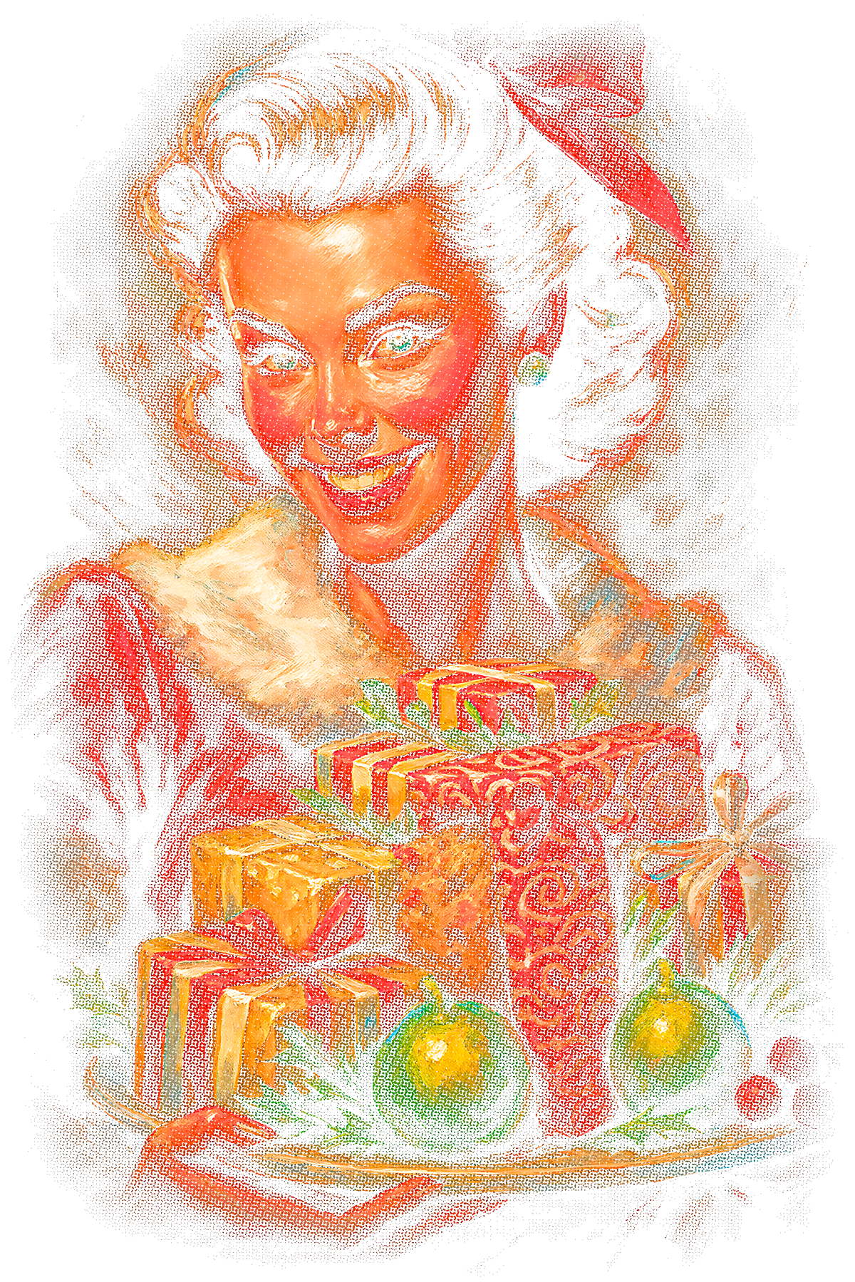 Christmas_63 "Halftone" (Black_Backround)