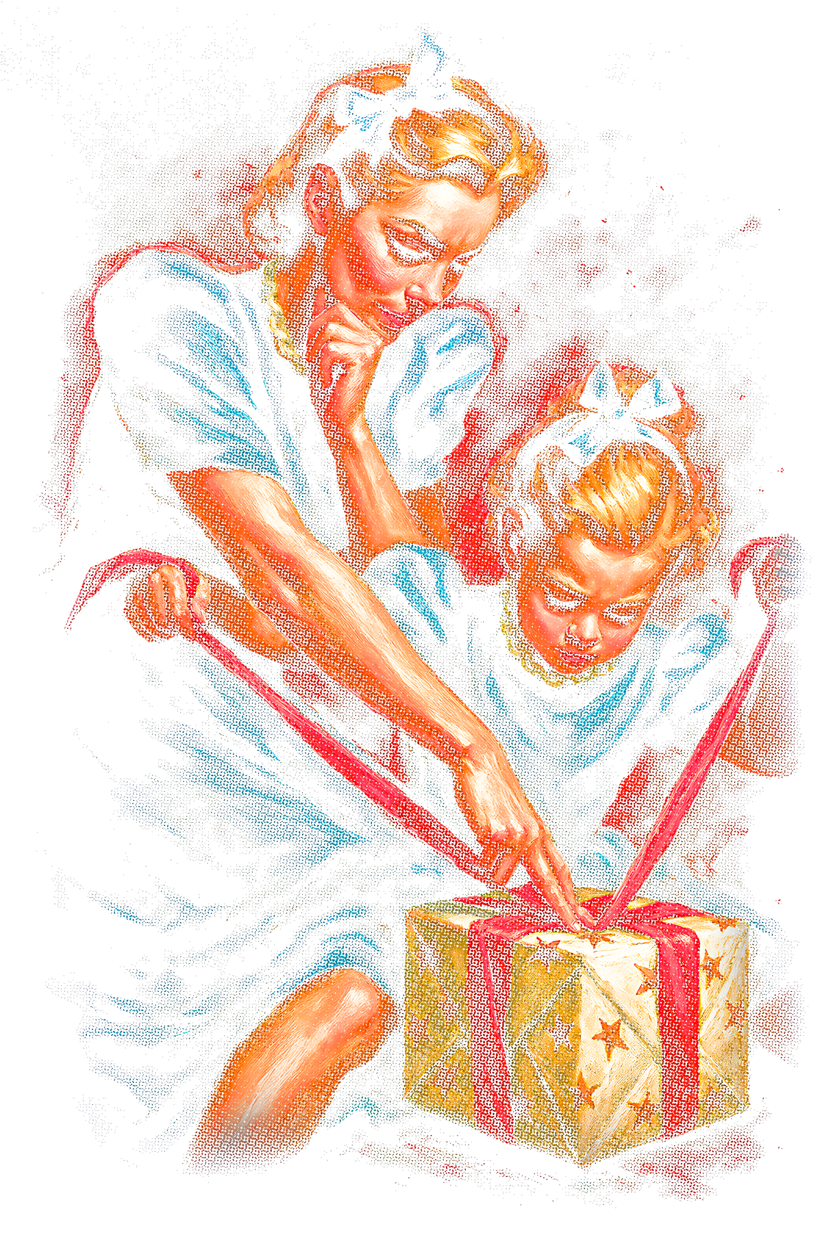Christmas_66 "Halftone" (Black_Backround)