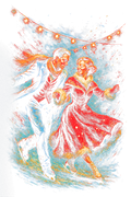 Christmas_77 "Halftone" (Black_Backround)