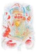 Christmas_72 "Halftone" (Black_Backround)