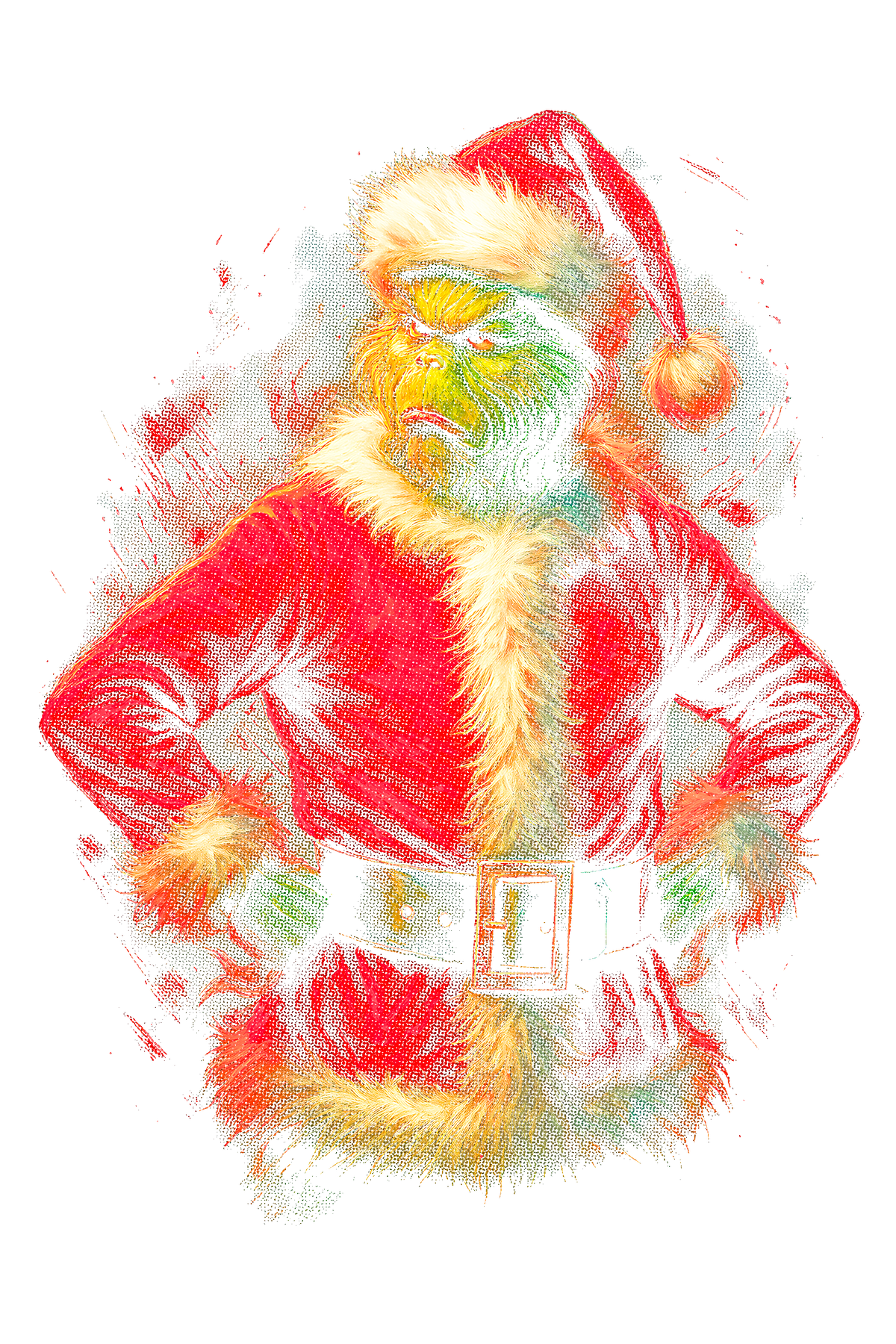 Christmas_79 "Halftone" (Black_Backround)