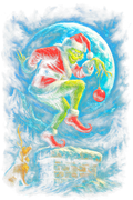 Christmas_80 "Halftone" (Black_Backround)