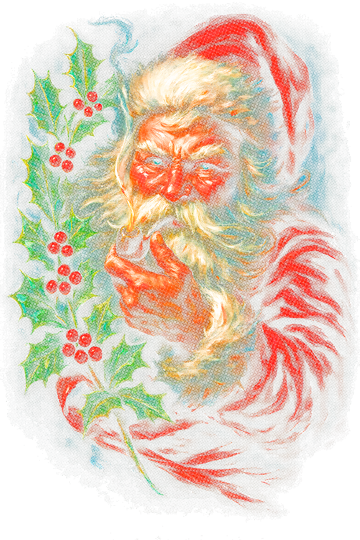 Christmas_101 "Halftone" (Black_Backround)