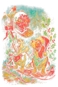 Christmas_102 "Halftone" (Black_Backround)