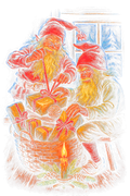 Christmas_115 "Halftone" (Black_Backround)