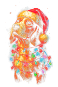 Christmas_126 "Halftone" (Black_Backround)