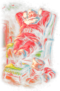 Christmas_111 "Halftone" (Black_Backround)