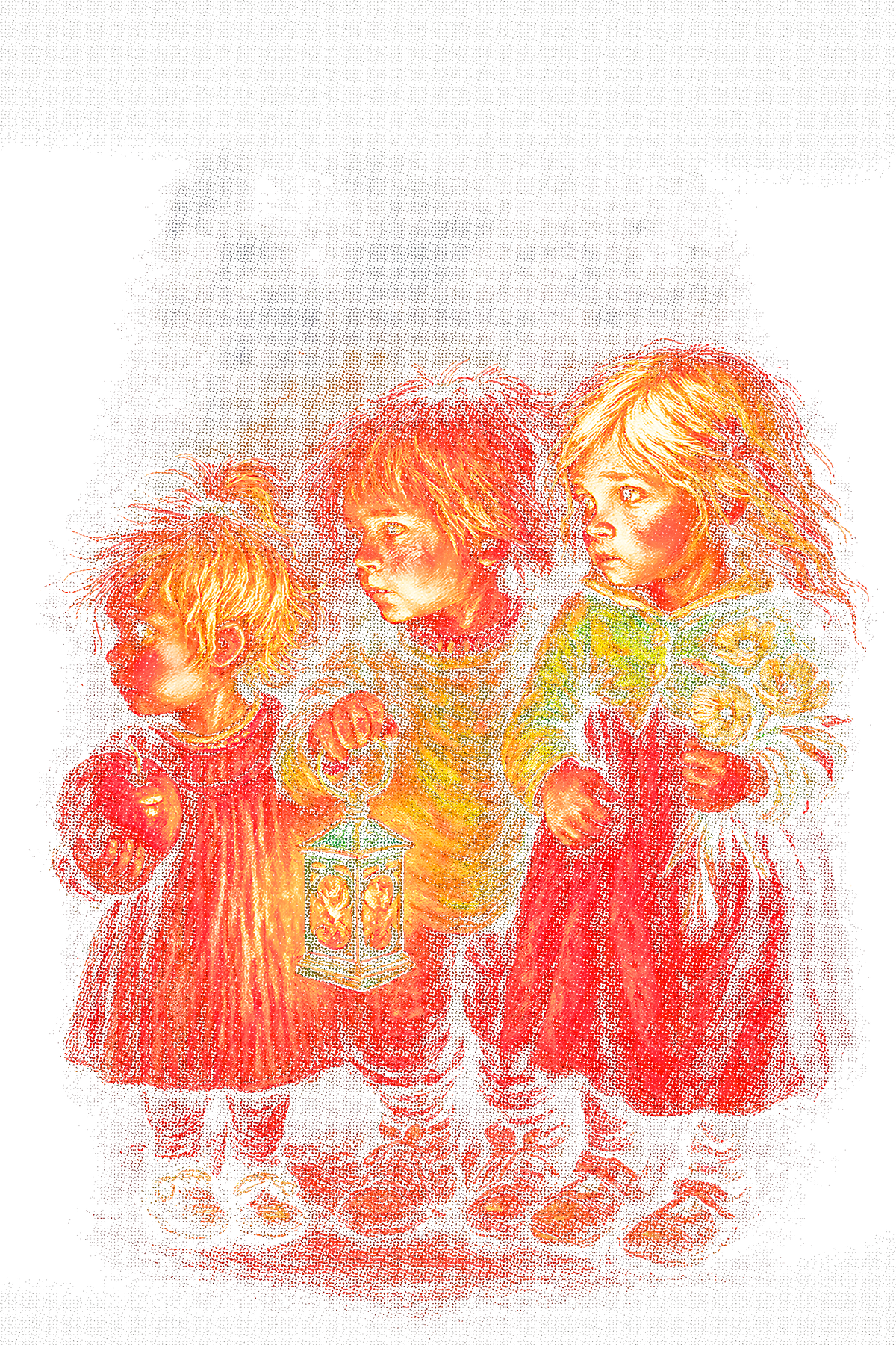 Christmas_123 "Halftone" (Black_Backround)