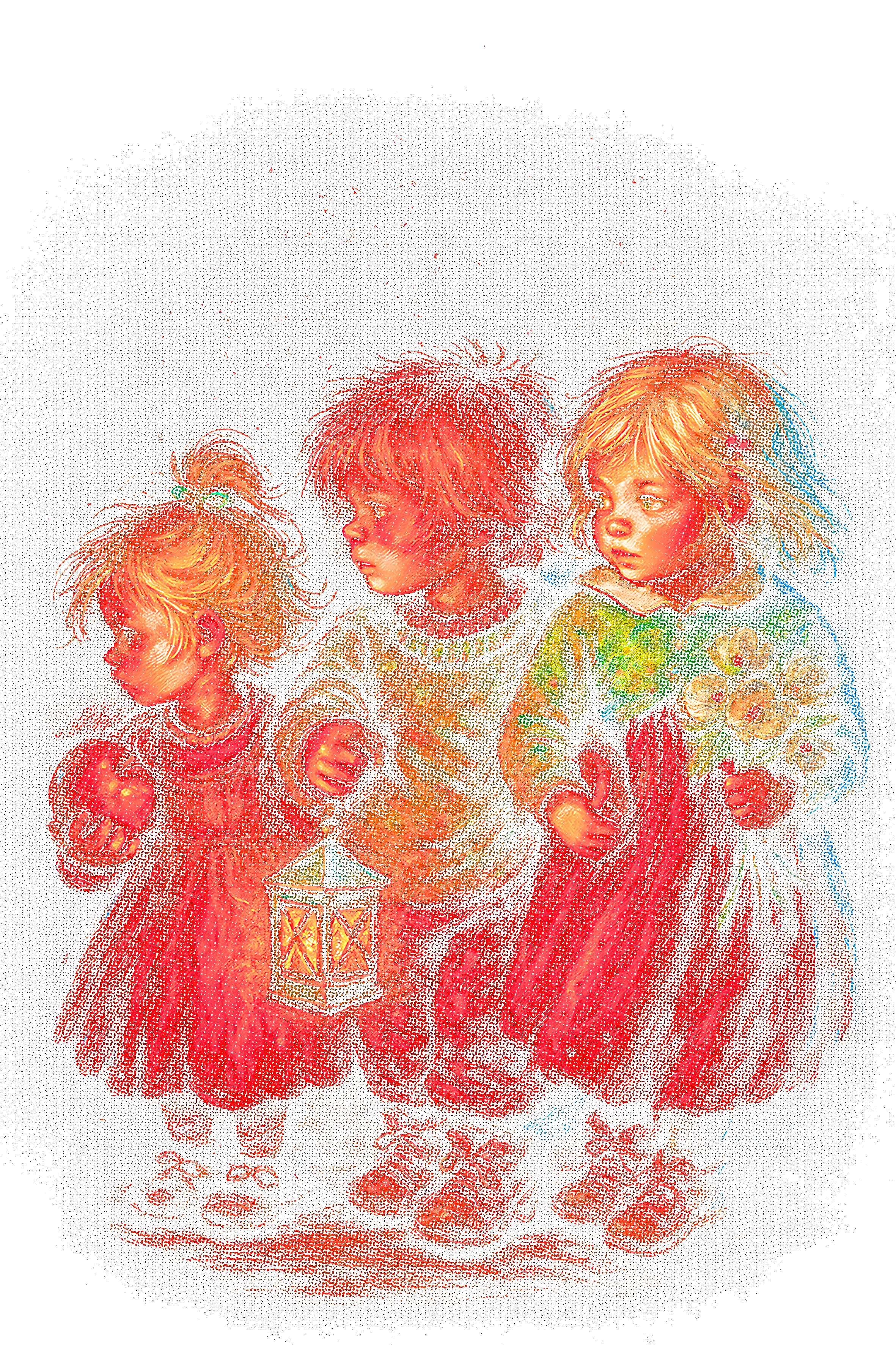 Christmas_113 "Halftone" (Black_Backround)