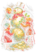 Christmas_114 "Halftone" (Black_Backround)