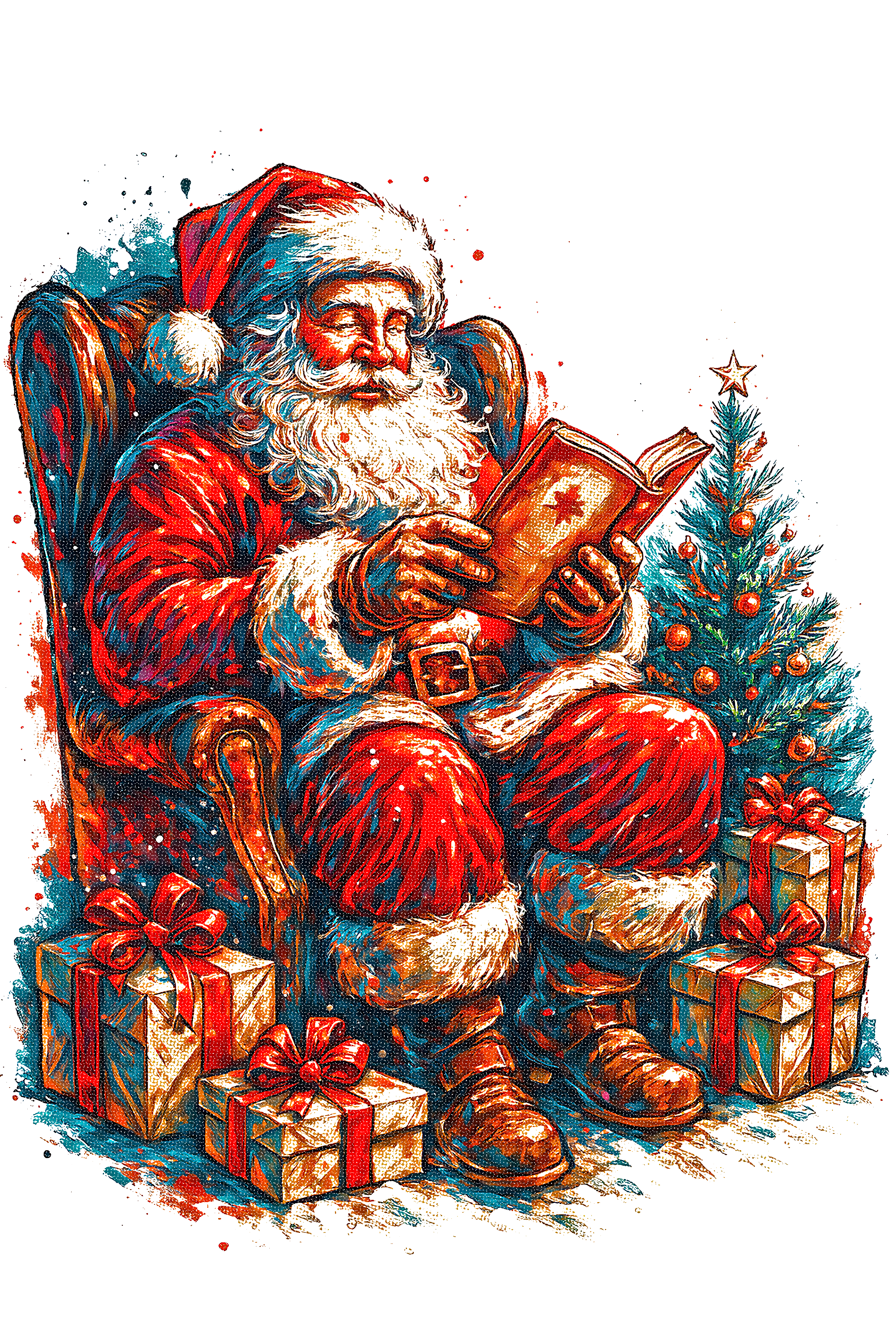 Christmas_79 "Halftone" (White_Backround)