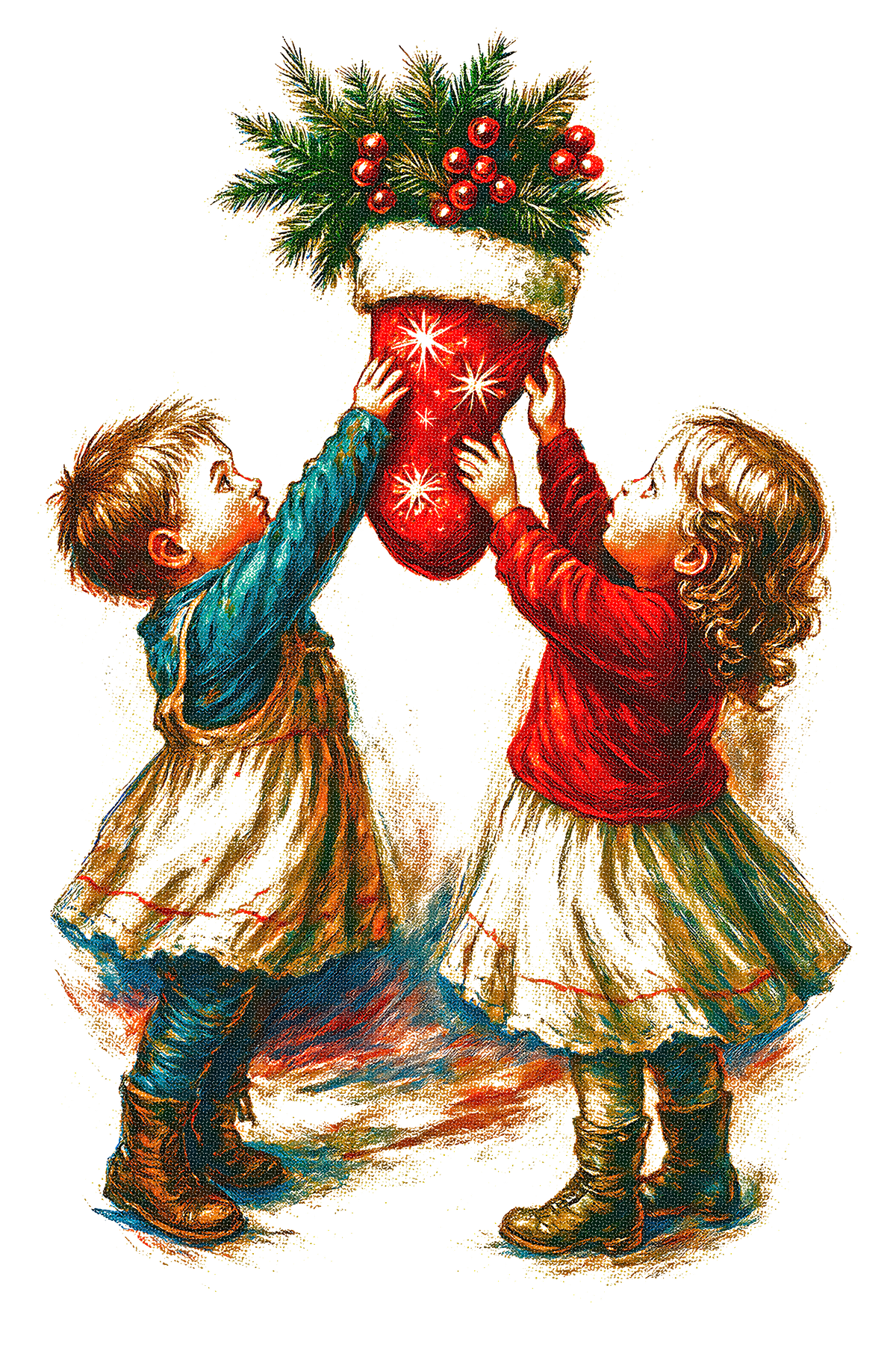Christmas_78 "Halftone" (White_Backround)