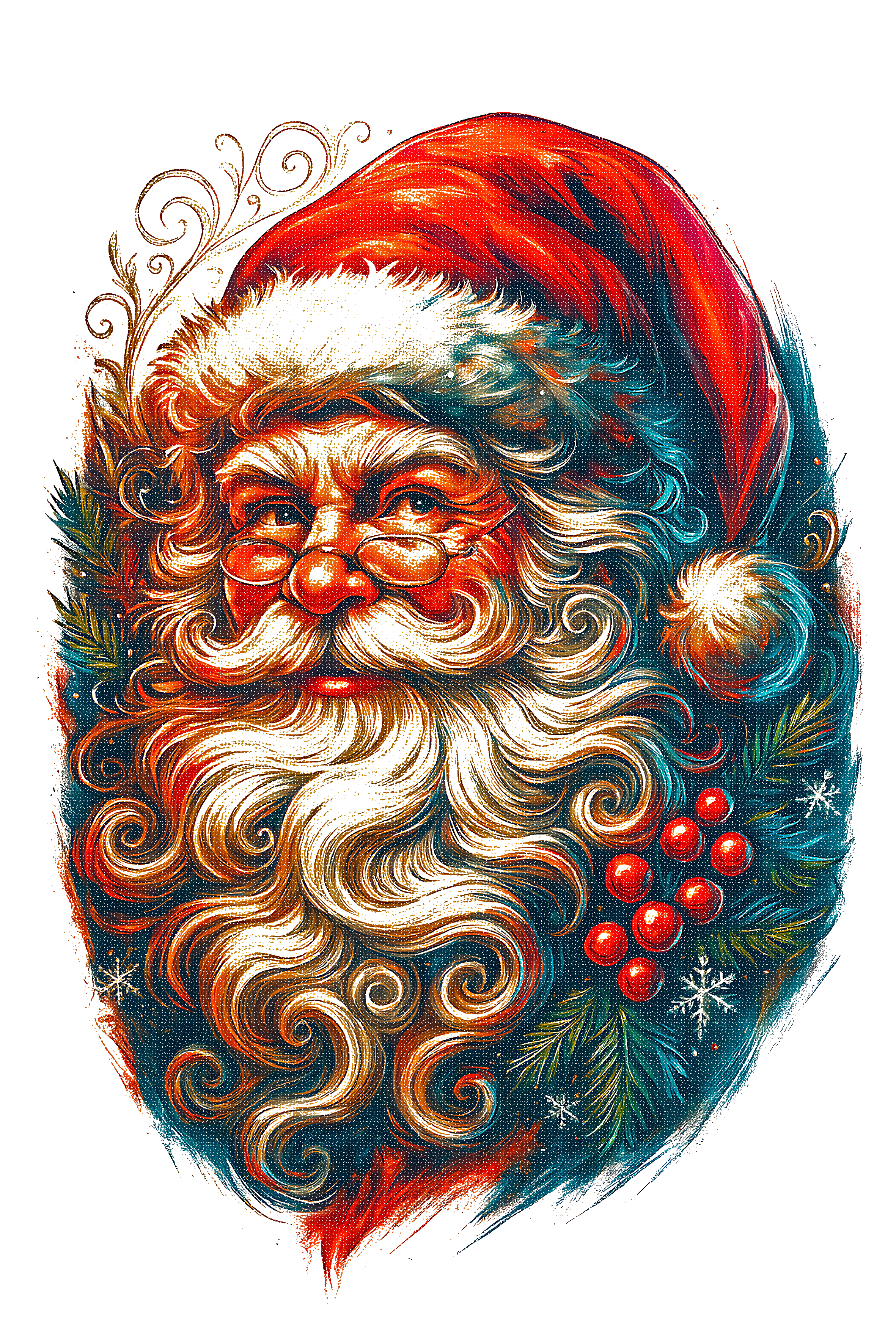 Christmas_77 "Halftone" (White_Backround)