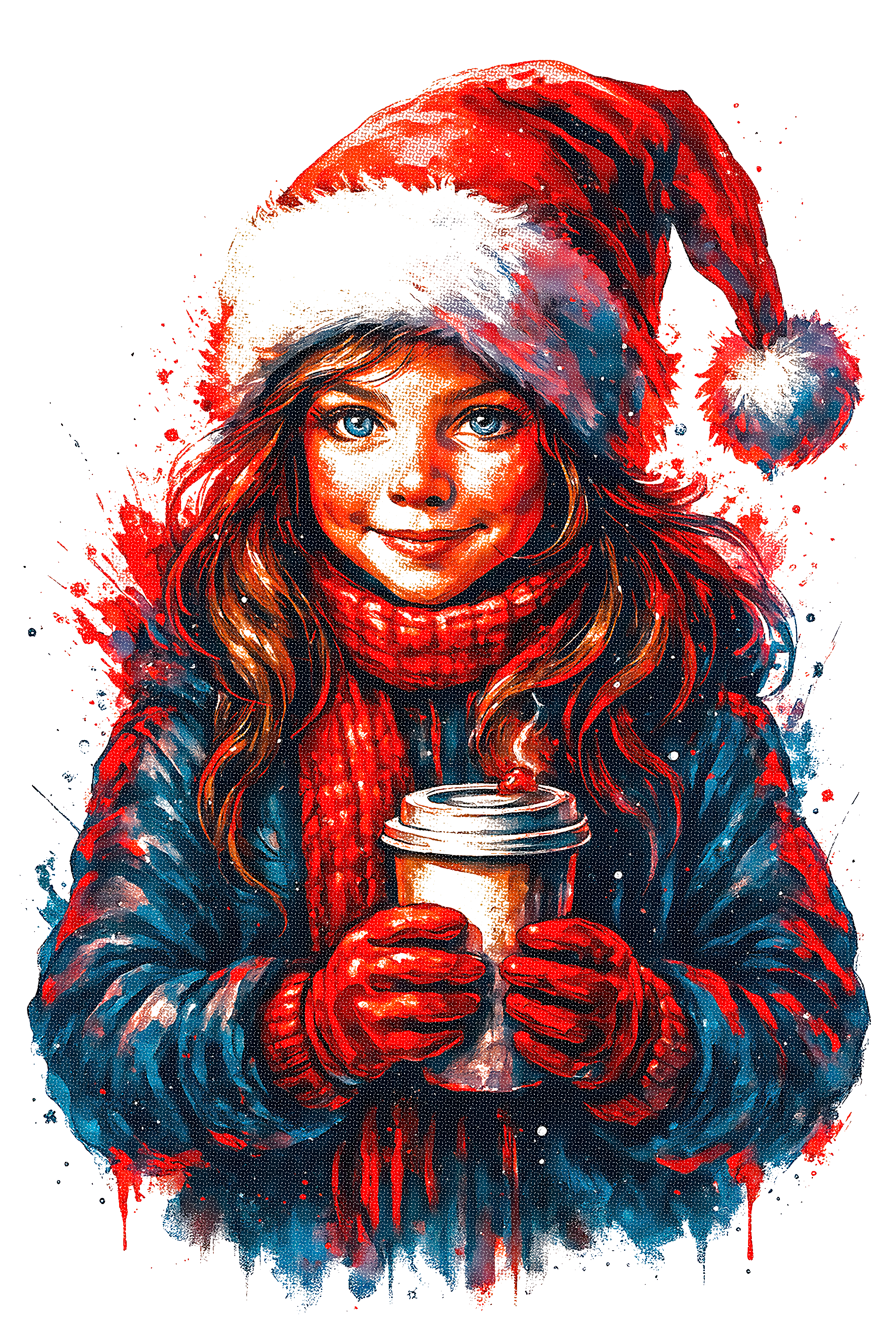 Christmas_101 "Halftone" (White_Backround)