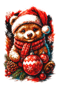Christmas_103 "Halftone" (White_Backround)