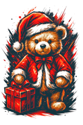 Christmas_107 "Halftone" (White_Backround)