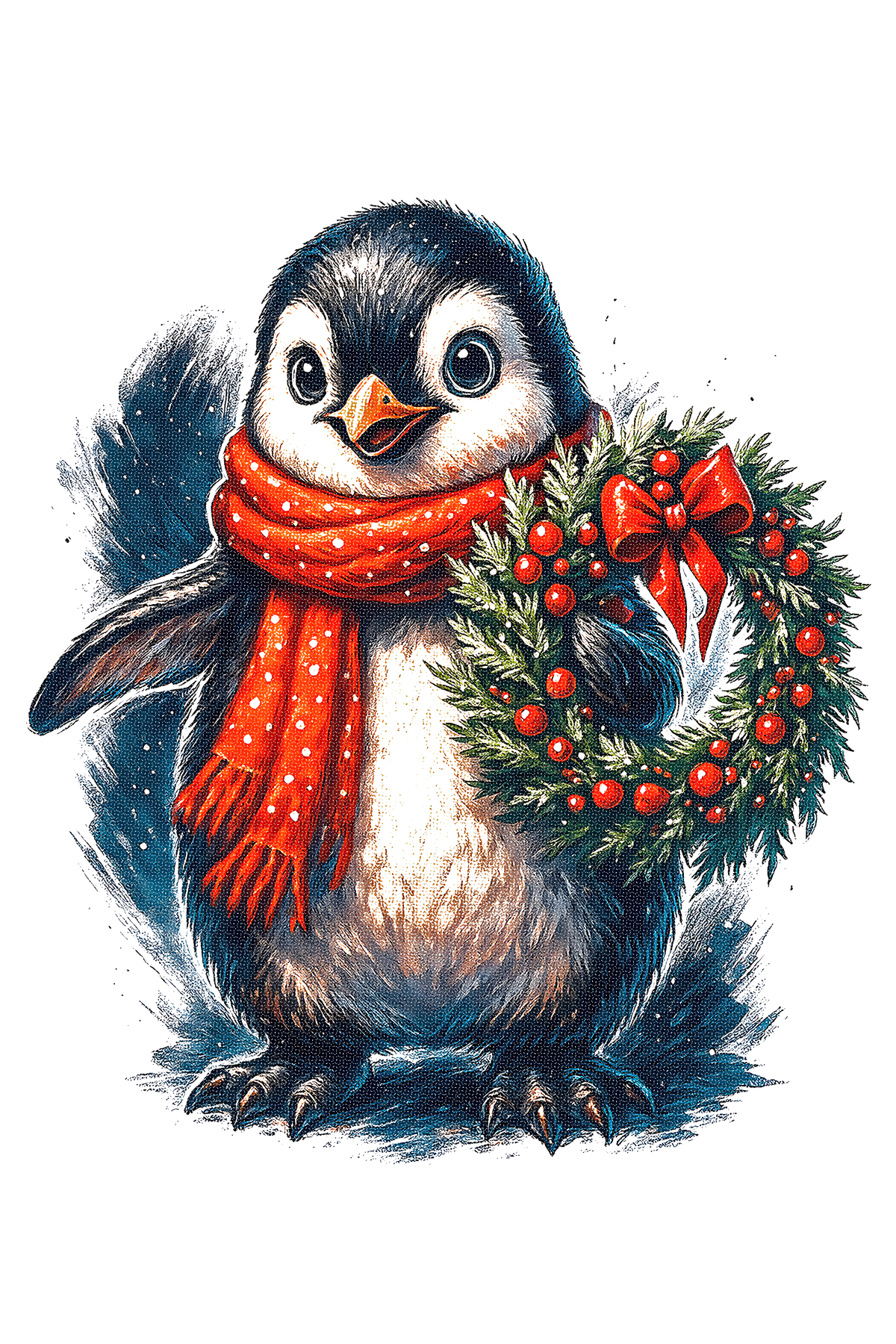 Christmas_114 "Halftone" (White_Backround)