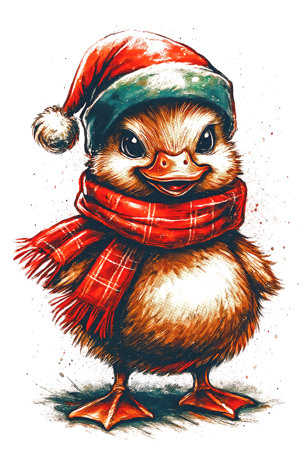 Christmas_115 "Halftone" (White_Backround)