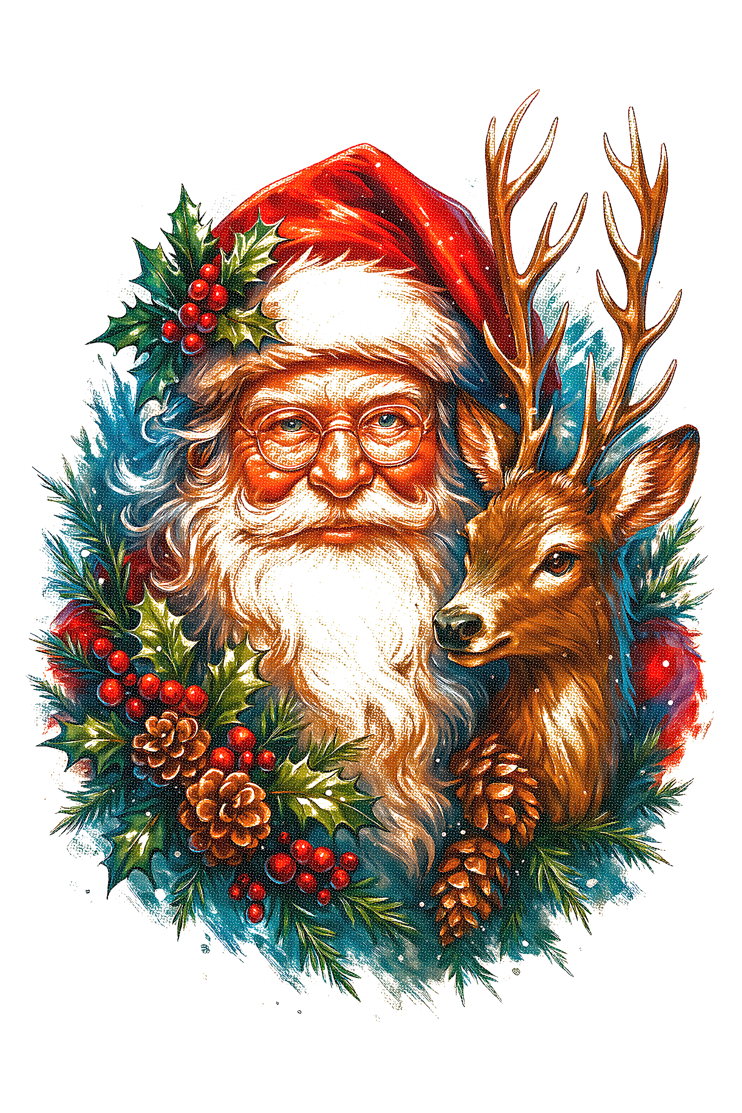 Christmas_110 "Halftone" (White_Backround)