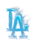LA Halftone (black backround)