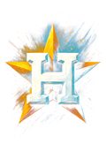 H Halftone (black backround)