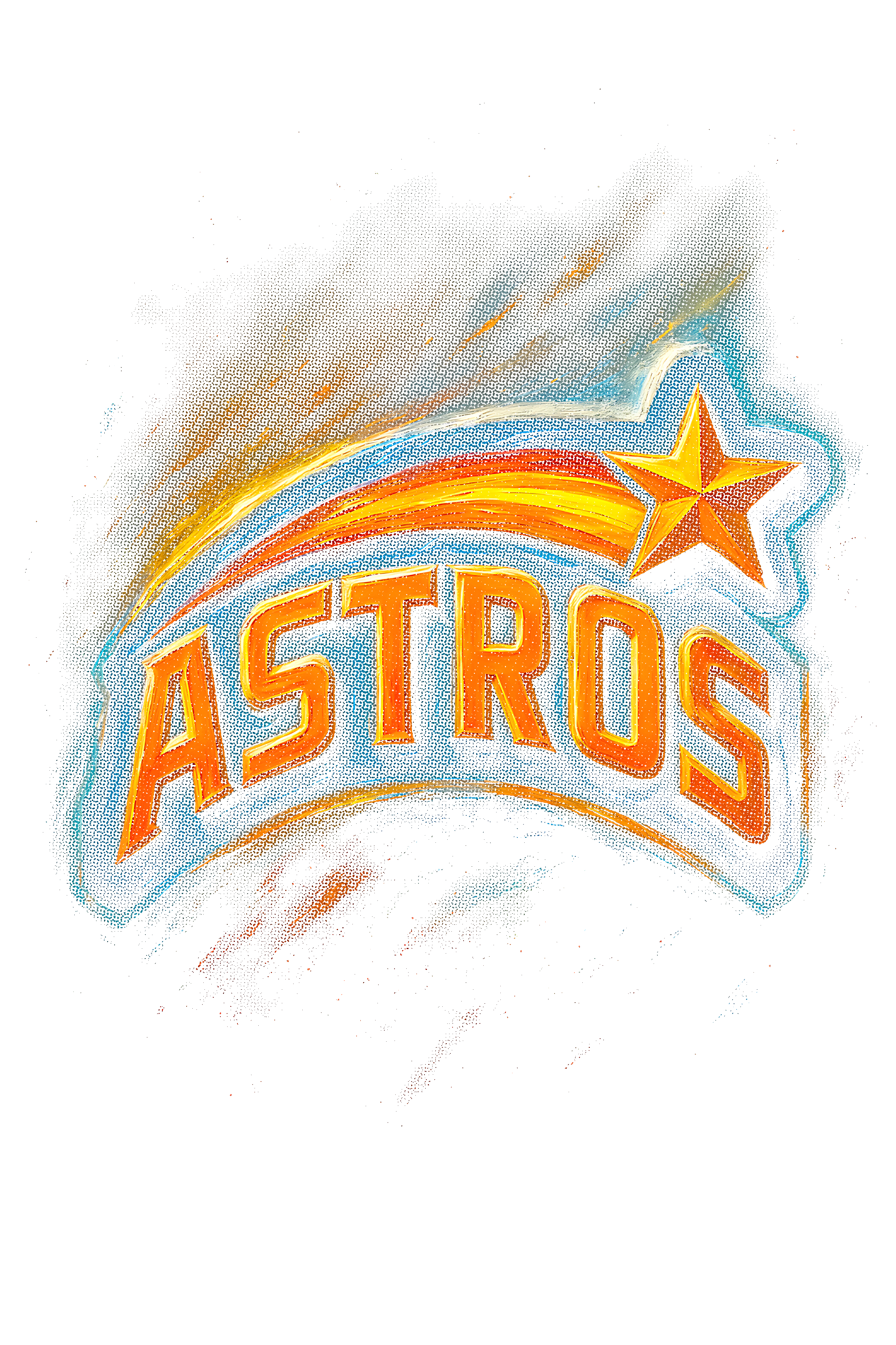 Astros Halftone (black backround)