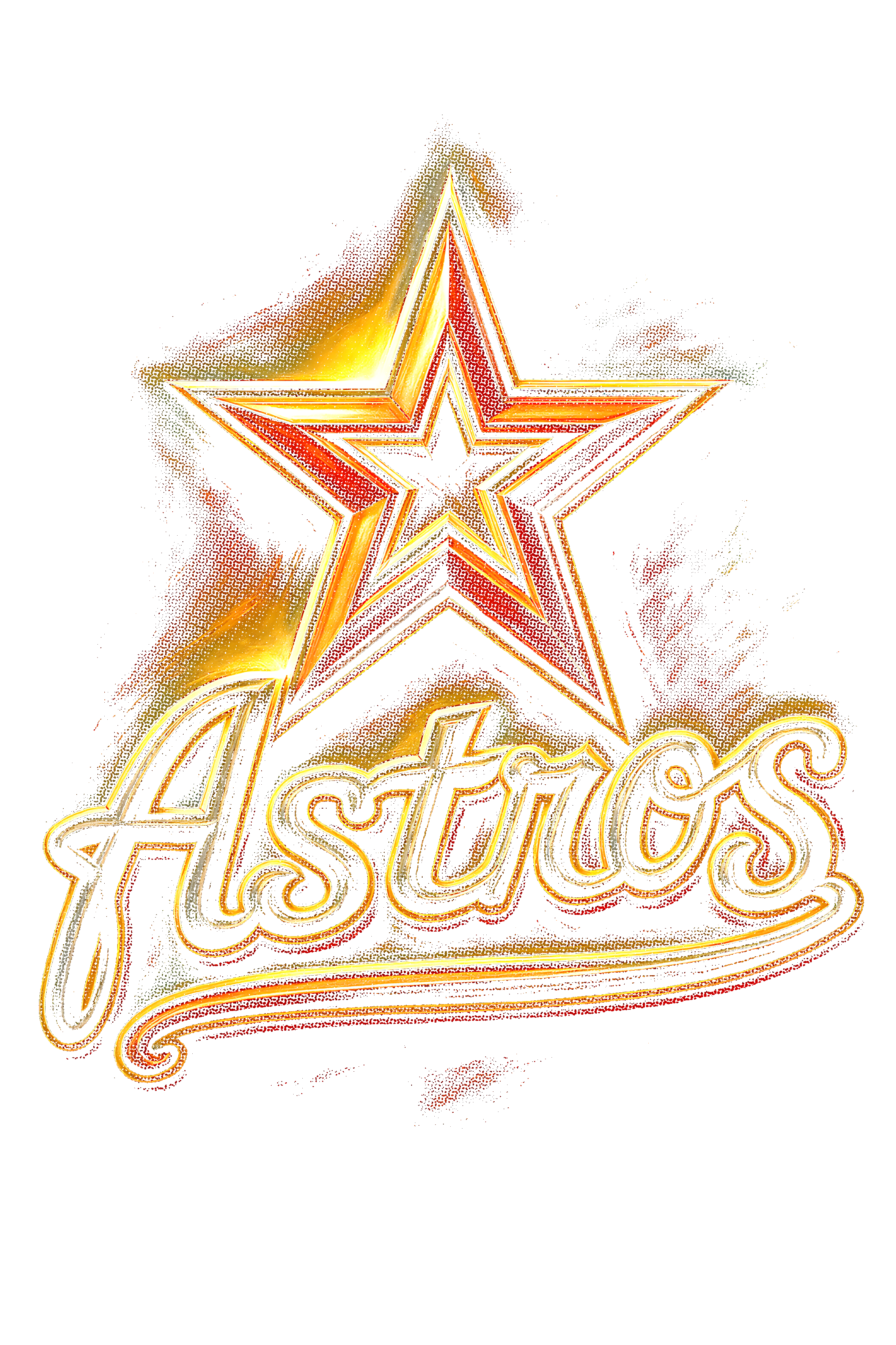 Astros Halftone (black backround)