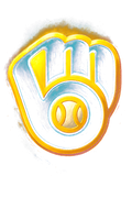Baseball Halftone (black backround)