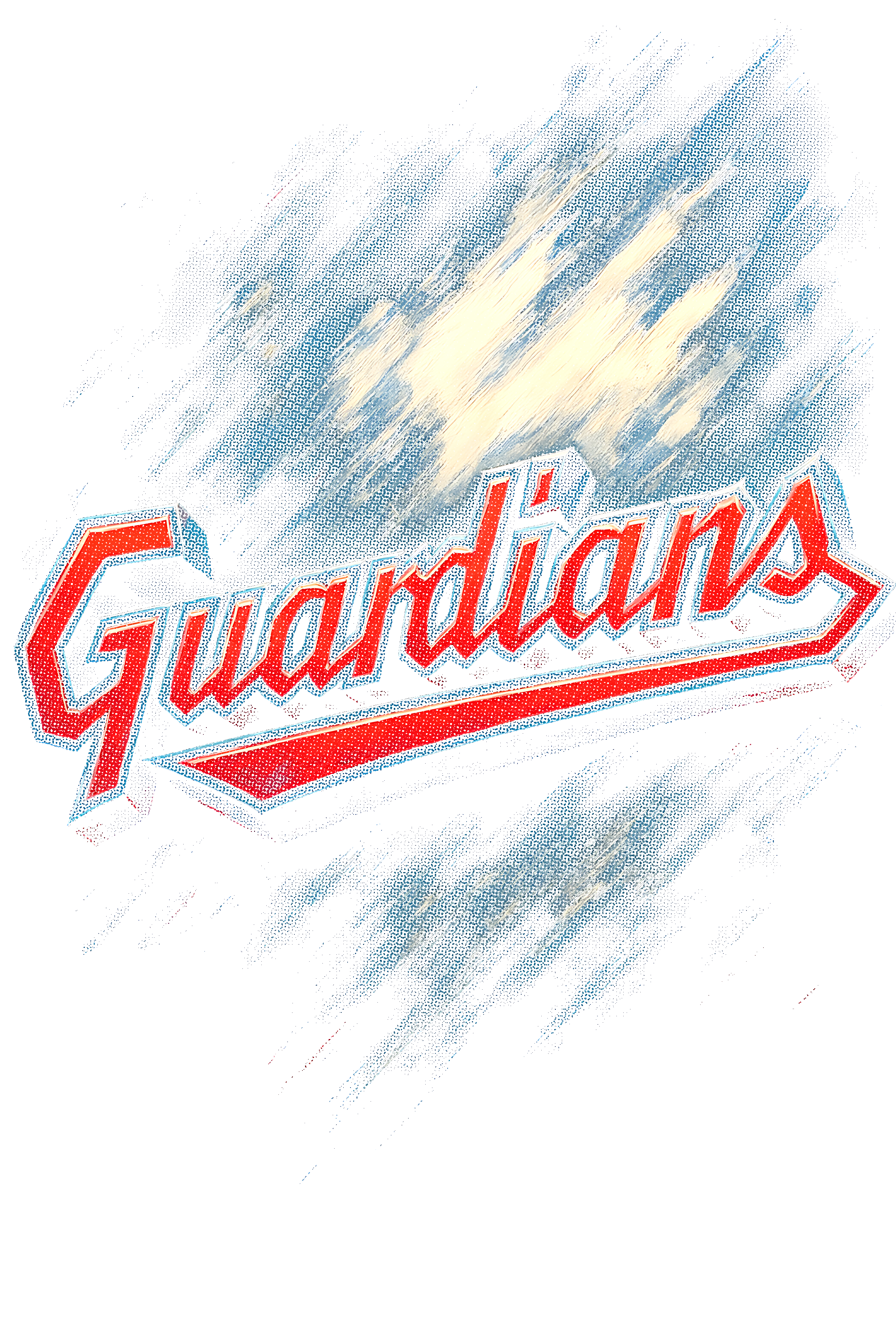Guardians Halftone (black backround)